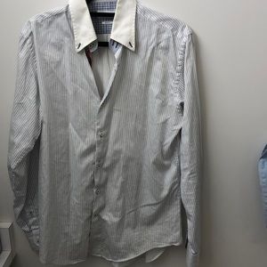 Zara slim fit long sleeve dress shirt